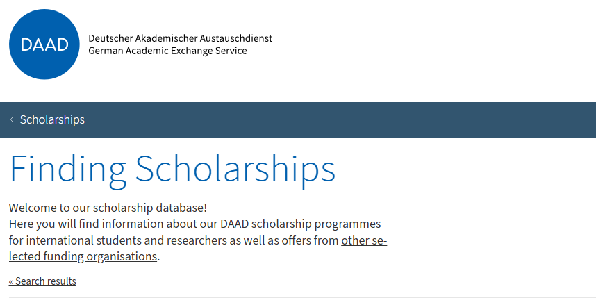 DAAD GROW Scholarship Programme