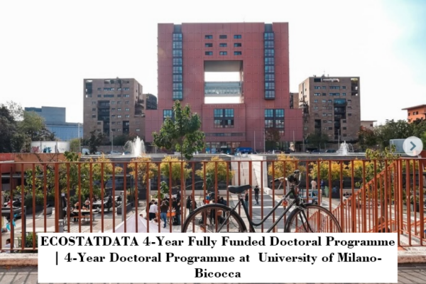 ECOSTATDATA 4-Year Fully Funded Doctoral Programme