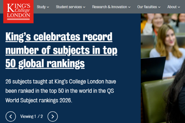 King's College London Fully Funded PhD