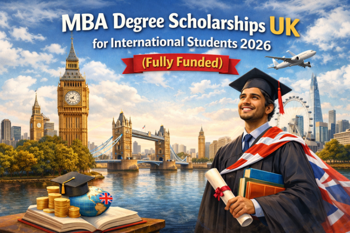 MBA Degree Scholarships UK for International Students