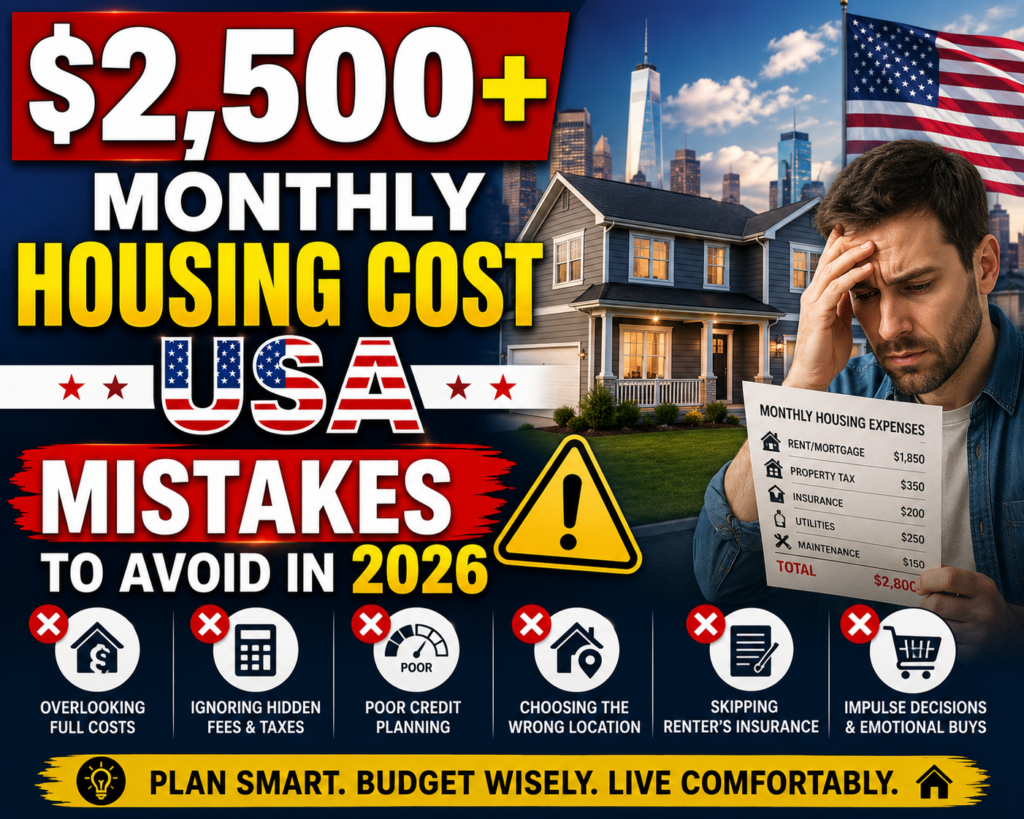 Monthly Housing Cost USA