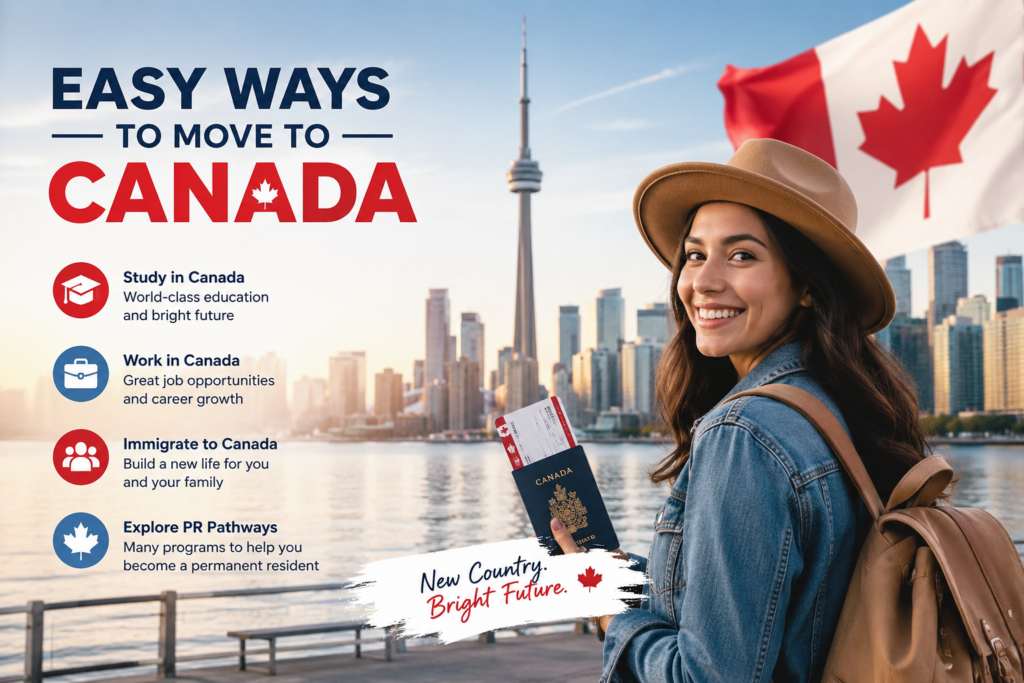 Easy Ways to Move to Canada